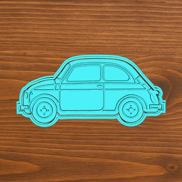 Fiat 500 sütikiszúró digitális fájlok