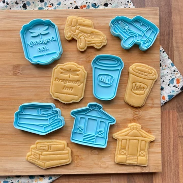 Gilmore Girls cookie cutter set