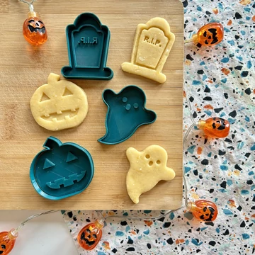 Halloweeni 3D nyomtatott sütikiszúrók