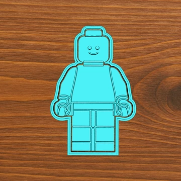 LEGO figura sütikiszúró
