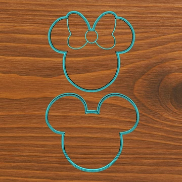 Mickey&Minnie sütikiszúró szett
