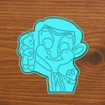 Mr. Bean és Teddy sütikiszúró digitális fájl