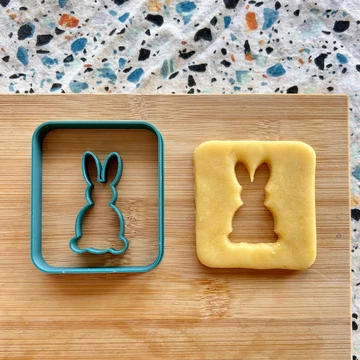 Nyuszis linzer 3D nyomtatott kiszúró