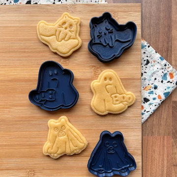 Halloweeni 3D nyomtatott sütikiszúrók