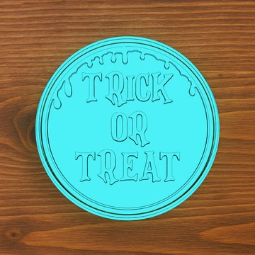 Trick or Treat halloweeni sütikiszúró digitális fájl