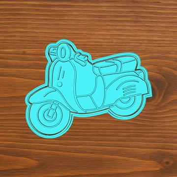 Vespa robogó sütikiszúró digitális fájl