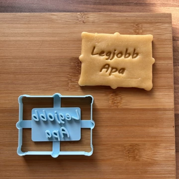 Legjobb apa 3D nyomtatott sütikiszúró