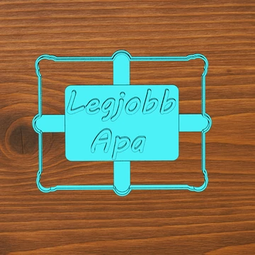 Legjobb apa sütikiszúró digitális fájl
