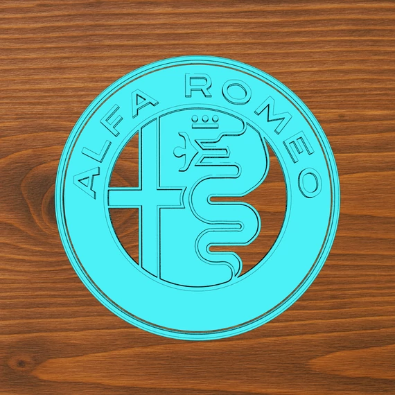 Alfa Romeo letölthető sütikiszúró STL file