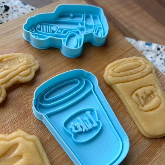 Szívek szállodája 3D nyomtatott sütikiszúrók
