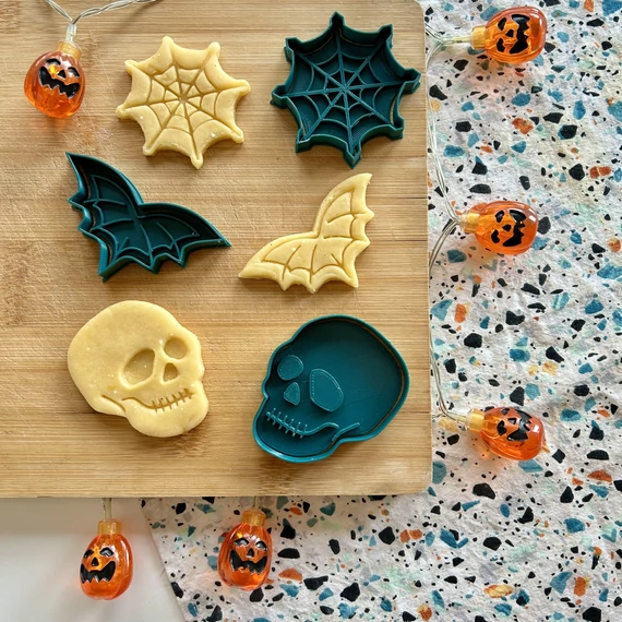 Halloweeni 3D nyomtatott sütikiszúrók