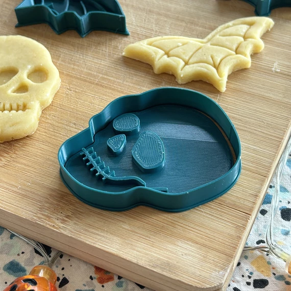 Halloweeni 3D nyomtatott sütikiszúrók