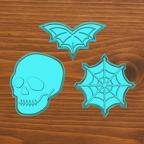 Halloweeni sütikiszúró digitális fájlok