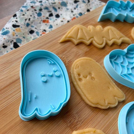 Nagy Halloweeni 3D nyomtatott sütikiszúró szett