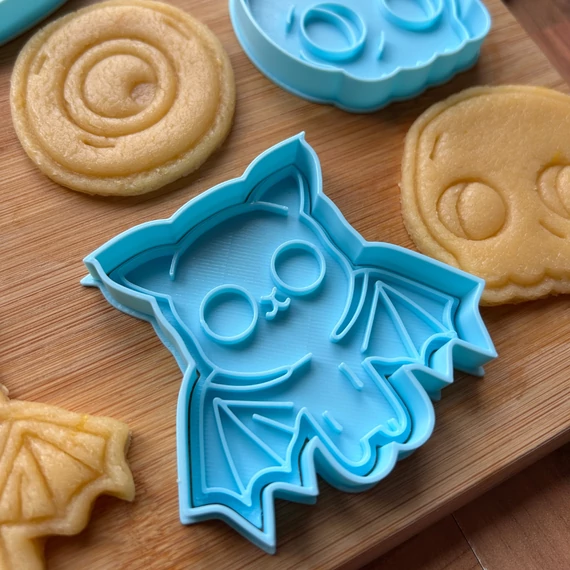 Nagy Halloweeni 3D nyomtatott sütikiszúró szett