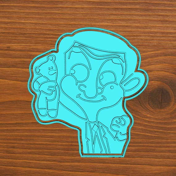Mr. Bean és Teddy sütikiszúró digitális fájl