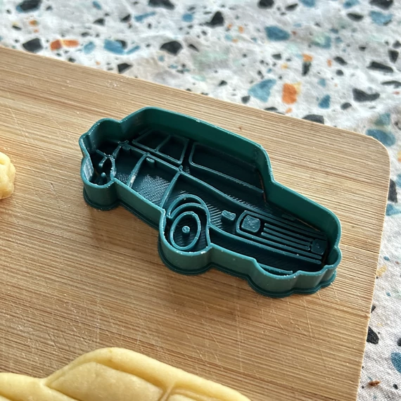 Retró autók 3D nyomtatott sütikiszúrók