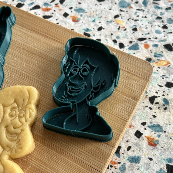Scooby-doo 3D nyomtatott sütikiszúrók