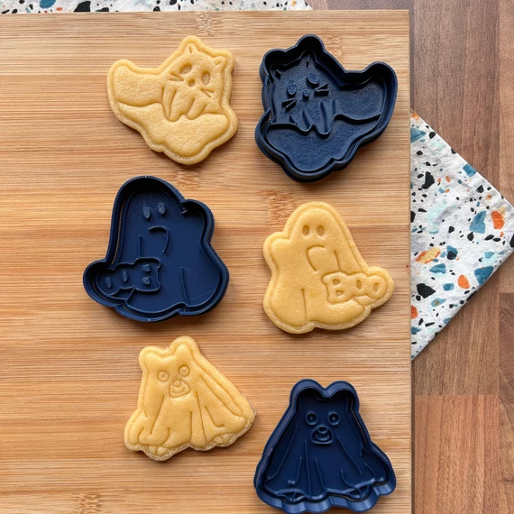 Halloweeni 3D nyomtatott sütikiszúrók