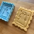 Bélyeg alaukú halloweeni szellemes 3D nyomtatott sütikiszúró