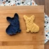 Corgi kutyás 3D nyomtatott sütikiszúró 