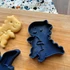 Dinós 3D nyomtatott sütikiszúrók