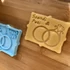Esküvői (EGYEDI NÉVVEL) 3D nyomtatott sütikiszúró