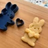 Szívet ölelő nyuszi 3D nyomtatott sütikiszúró