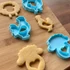 Húsvéti bárányos 3D nyomtatott sütikiszúrók