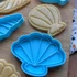 Kagyló alakú 3D nyomtatott sütikiszúrók