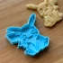 Pikachu 3D nyomtatott sütikiszúró