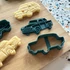Retró autók 3D nyomtatott sütikiszúrók