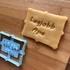 Legjobb apa 3D nyomtatott sütikiszúró